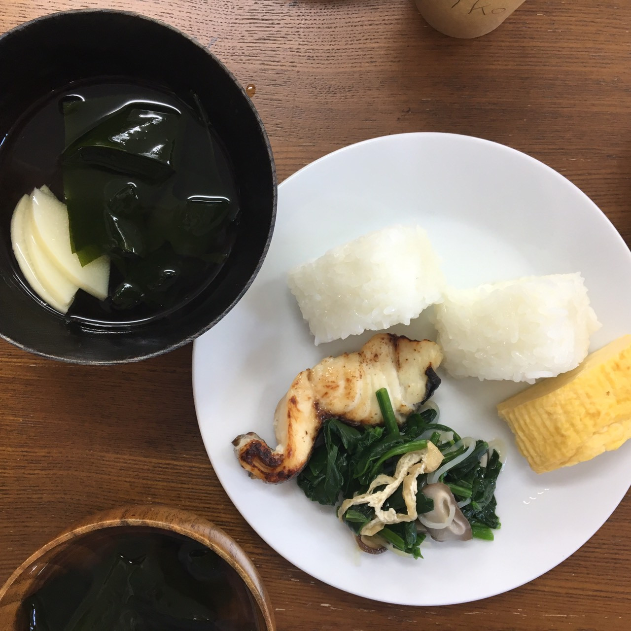 The amazing lunch Chef Itou prepared
