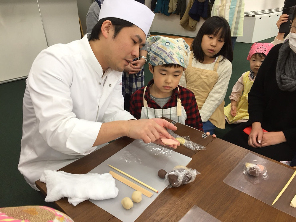 戸田屋正道さんと和菓子を作ろう　Making Wagashi with Mr. Toda