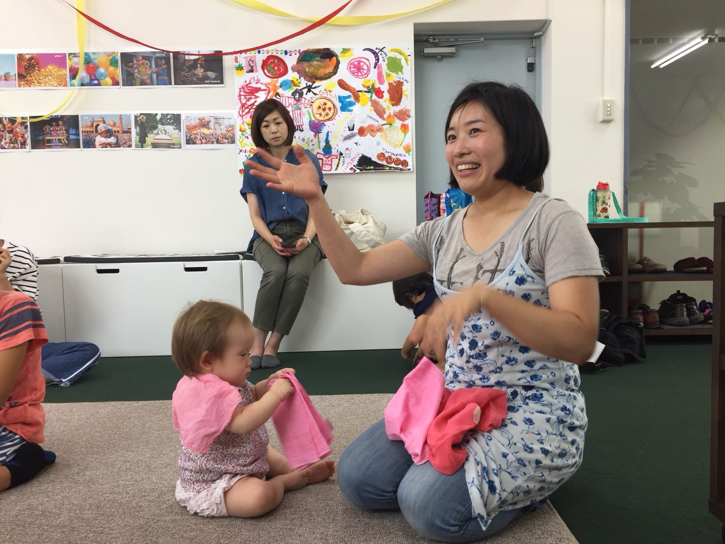 Ms. Kanamori talked about making dye